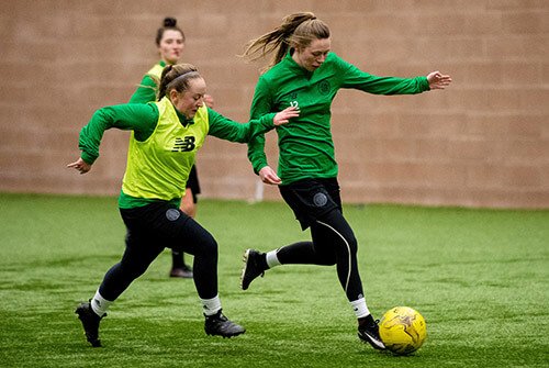 CELTIC LENNOXTOWN Celtic Ladies Training